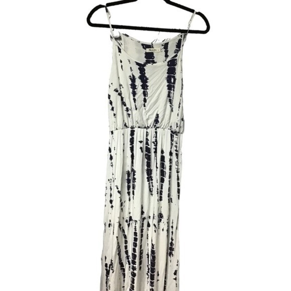 Mike & Joey Bohemian, Size M, maxi dress, stretchy, spaghetti, strap med tie dye